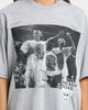 Mitchell & Ness Chicago Bulls Rodman Basketball Photo T-Shirt Grey Marle