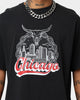 Goat Crew Chicago Drawing Vintage T-Shirt Black Wash