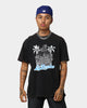 Goat Crew Los Angeles Drawing Vintage T-Shirt Black Wash