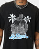 Goat Crew Los Angeles Drawing Vintage T-Shirt Black Wash