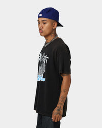 Goat Crew Los Angeles Drawing Vintage T-Shirt Black Wash