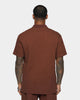 XXIII Ivel Zip Up Polo Shirt Brown