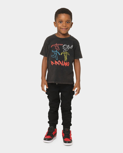 Shortie Kids' B-Boy T-Shirt Black