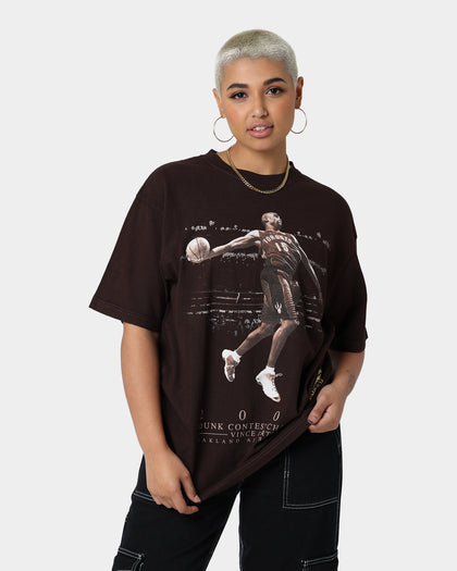 Mitchell & Ness Toronto Raptors Carter Photo T-Shirt Baroque Brown