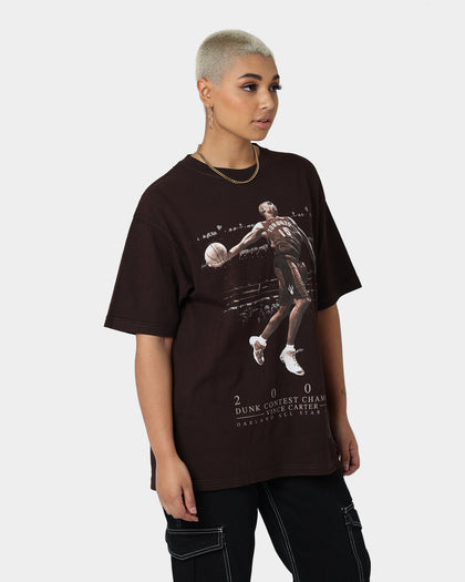 Mitchell & Ness Toronto Raptors Carter Photo T-Shirt Baroque Brown