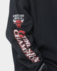 Mitchell & Ness Chicago Bulls Champ Crewneck Faded Black