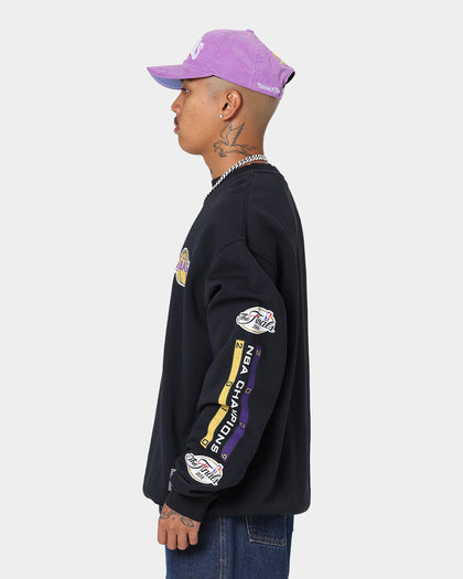 Mitchell & Ness Los Angeles Lakers Champ Crewneck Faded Black