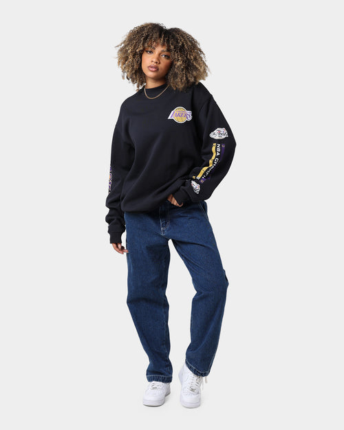 Mitchell & Ness Los Angeles Lakers Champ Crewneck Faded Black