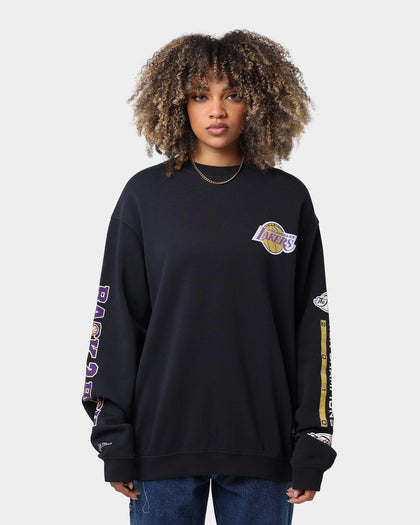 Mitchell & Ness Los Angeles Lakers Champ Crewneck Faded Black