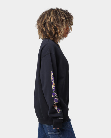 Mitchell & Ness Los Angeles Lakers Champ Crewneck Faded Black
