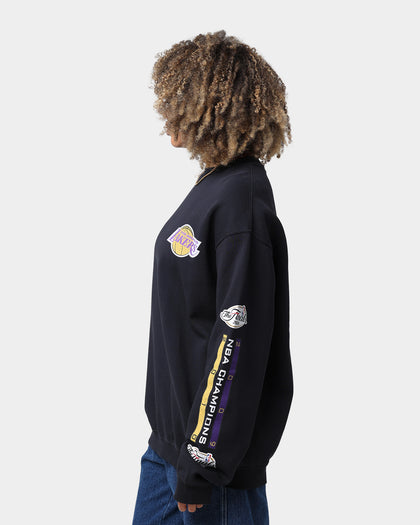 Mitchell & Ness Los Angeles Lakers Champ Crewneck Faded Black
