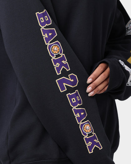 Mitchell & Ness Los Angeles Lakers Champ Crewneck Faded Black