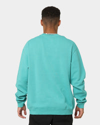 Mitchell & Ness Charlotte Hornets Vintage Crewneck Faded Teal