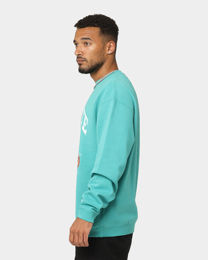 Mitchell & Ness Charlotte Hornets Vintage Crewneck Faded Teal