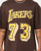 Mitchell & Ness Los Angeles Lakers Dennis Rodman #73 Lux Brown T-Shirt Baroque Brown