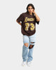 Mitchell & Ness Los Angeles Lakers Dennis Rodman #73 Lux Brown T-Shirt Baroque Brown