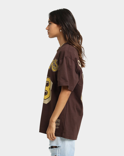 Mitchell & Ness Los Angeles Lakers Dennis Rodman #73 Lux Brown T-Shirt Baroque Brown