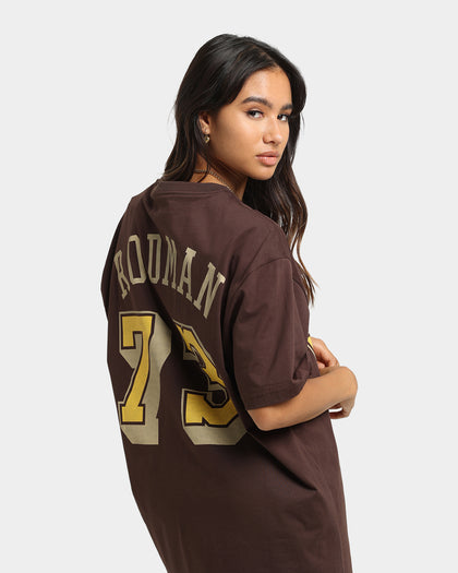 Mitchell & Ness Los Angeles Lakers Dennis Rodman #73 Lux Brown T-Shirt Baroque Brown