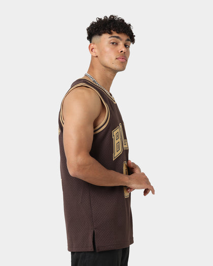 Mitchell Ness Chicago Bulls Dennis Rodman #91 '97-'98 Lux Brown