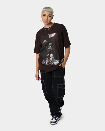 Mitchell & Ness Chicago Bulls Rodman Photo T-Shirt Baroque Brown
