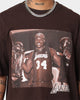 Mitchell & Ness Los Angeles Lakers Shaq Photo T-Shirt Baroque Brown