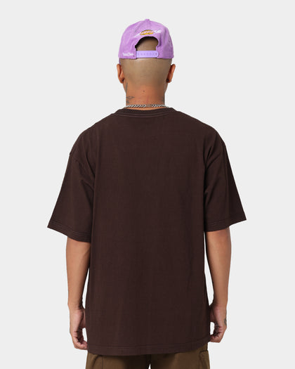 Mitchell & Ness Los Angeles Lakers Shaq Photo T-Shirt Baroque Brown