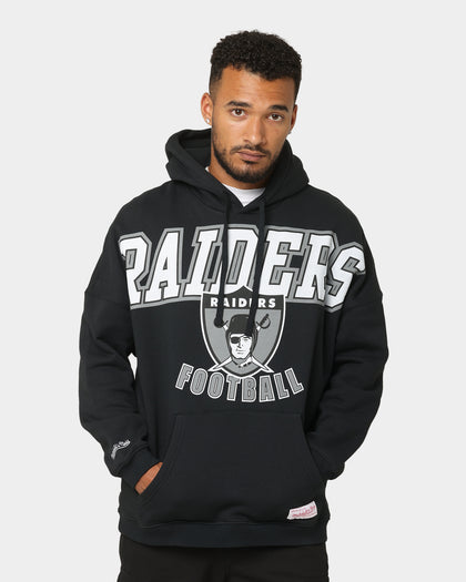 Mitchell & Ness Raiders Vintage XL Arch Hood Faded Black