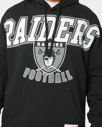 Mitchell & Ness Raiders Vintage XL Arch Hood Faded Black