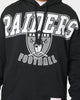Mitchell & Ness Raiders Vintage XL Arch Hood Faded Black