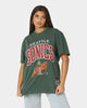 Mitchell & Ness Seattle Supersonics XL Arch Vintage T-Shirt Faded Dark Green