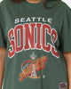 Mitchell & Ness Seattle Supersonics XL Arch Vintage T-Shirt Faded Dark Green