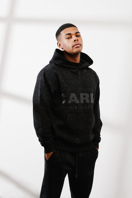 Carre Bandana Ultra Motion Hoodie Black