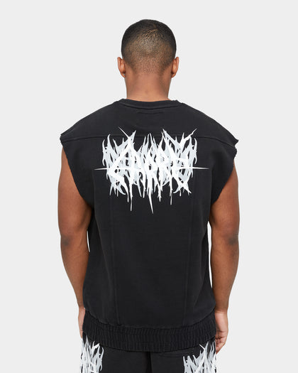 Carre Metalle Muscle Crewneck Black