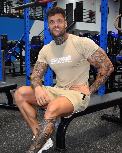 Carre Restart TA T-Shirt Stone