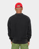 Carre Skull & Rose Vintage Crewneck Washed Black
