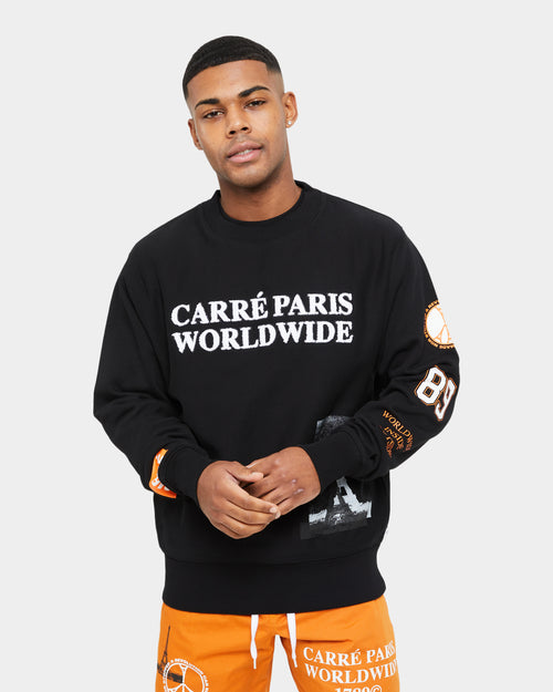 Carre Worldwide Classic Crewneck Black