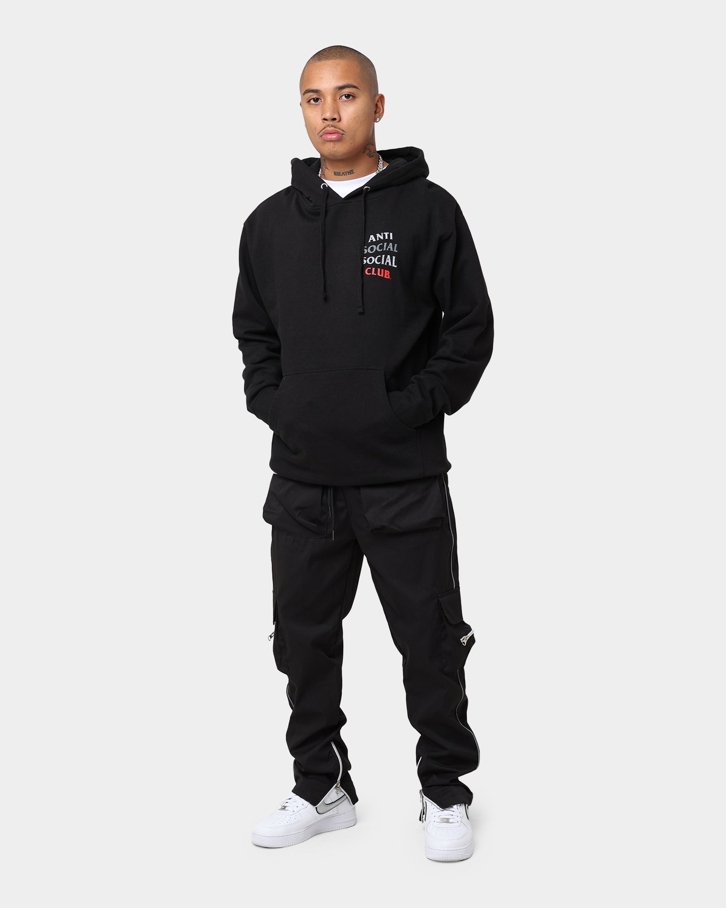 Anti Social Social Club 99 Retro IV Hoodie Black | Culture Kings US