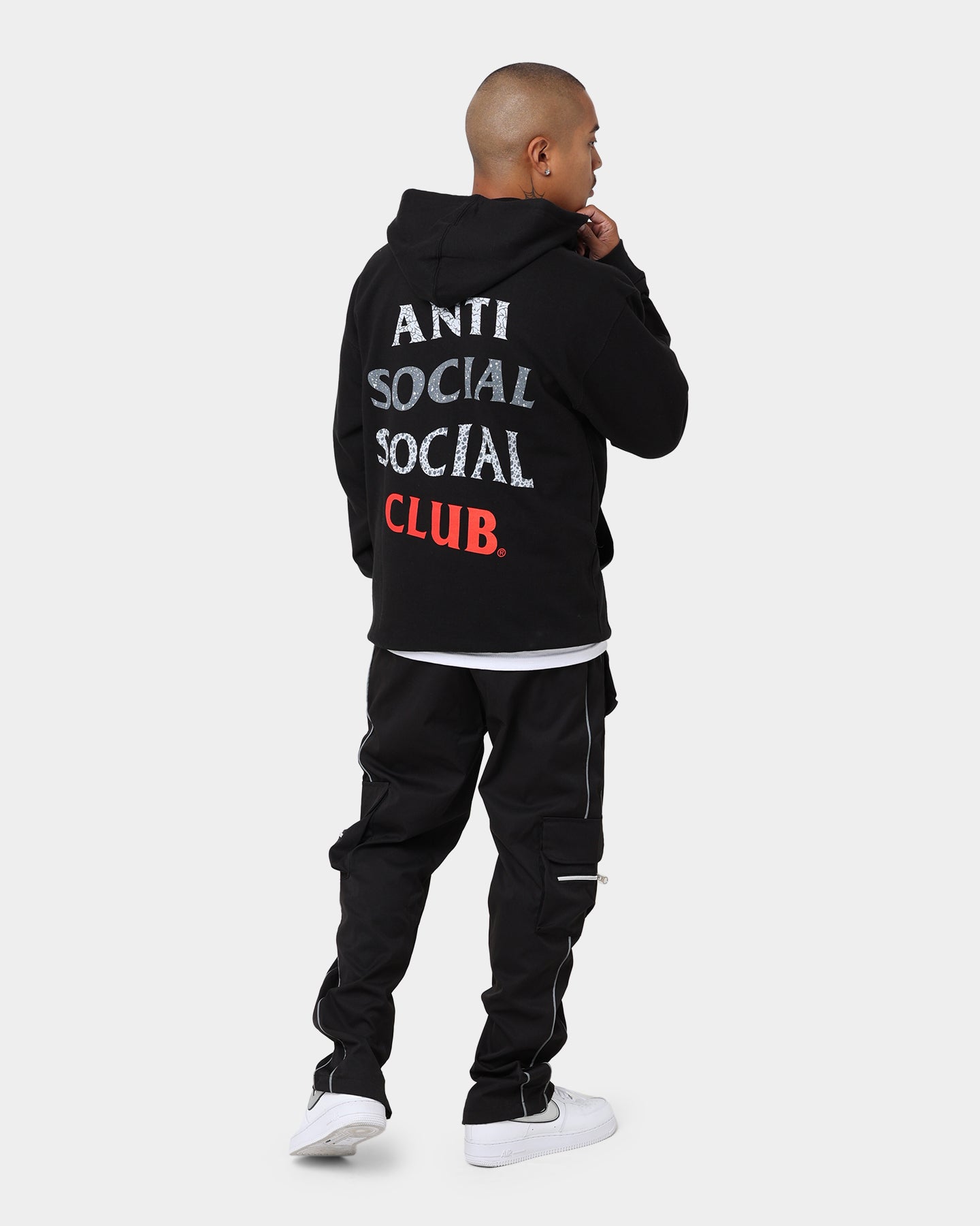 Anti Social Social Club 99 Retro IV Hoodie Black | Culture Kings US