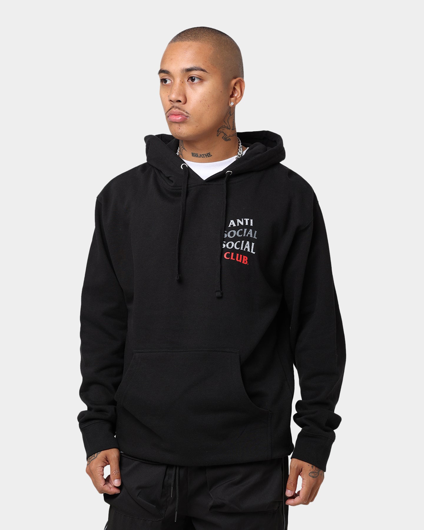 Anti Social Social Club 99 Retro IV Hoodie Black | Culture Kings US