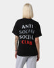 Anti Social Social Club 99 Retro IV T-Shirt Black