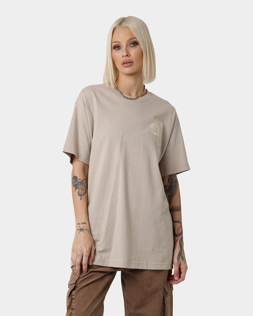 Anti Social Social Club All Talk On A Blog T-Shirt Sand