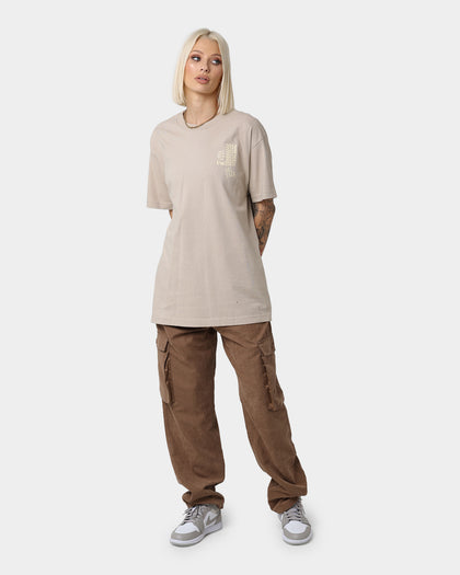 Anti Social Social Club All Talk On A Blog T-Shirt Sand