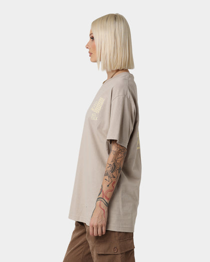 Anti Social Social Club All Talk On A Blog T-Shirt Sand