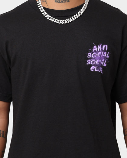 Anti Social Social Club I See Grape T-Shirt Black