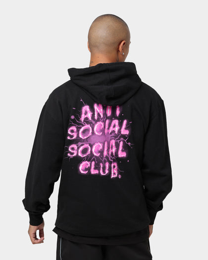 Anti Social Social Club I See Pink Hoodie Black