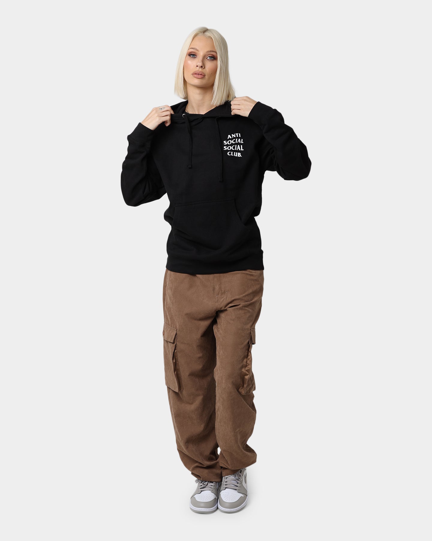 Anti Social Social Club Kkoch Hoodie Black | Culture Kings US