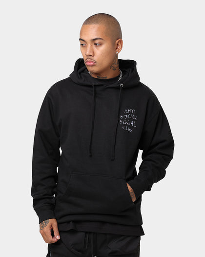 Anti Social Social Club Plain Sight Hoodie Black