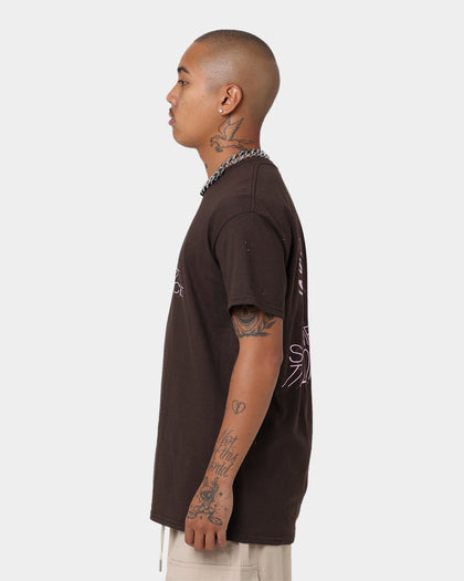 Anti Social Social Club Sometimes They Don't T-Shirt Brown