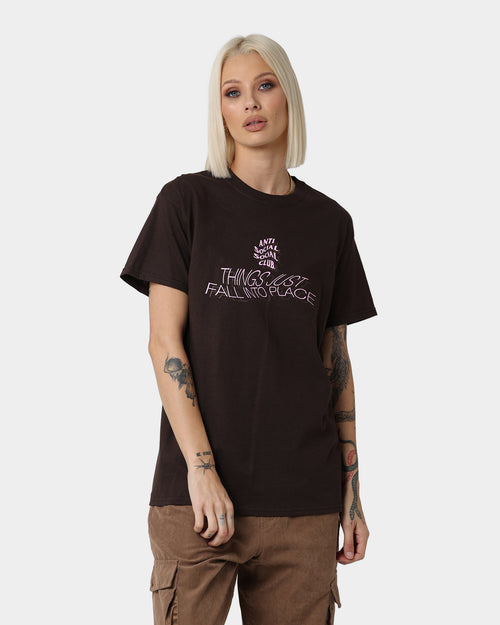 Anti Social Social Club Sometimes They Don't T-Shirt Brown