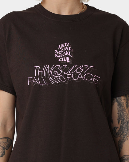 Anti Social Social Club Sometimes They Don't T-Shirt Brown